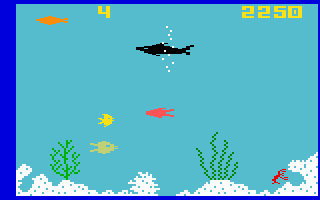Shark! Shark! screenshot 4 for Intellivision